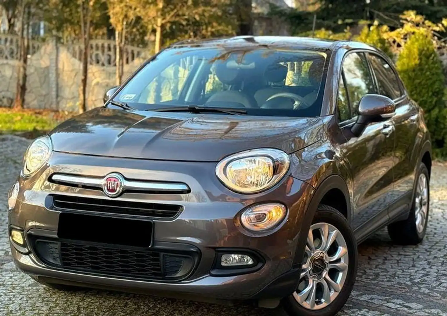 Fiat 500X 500X 1.6i E-torq Lounge Grijs - 1