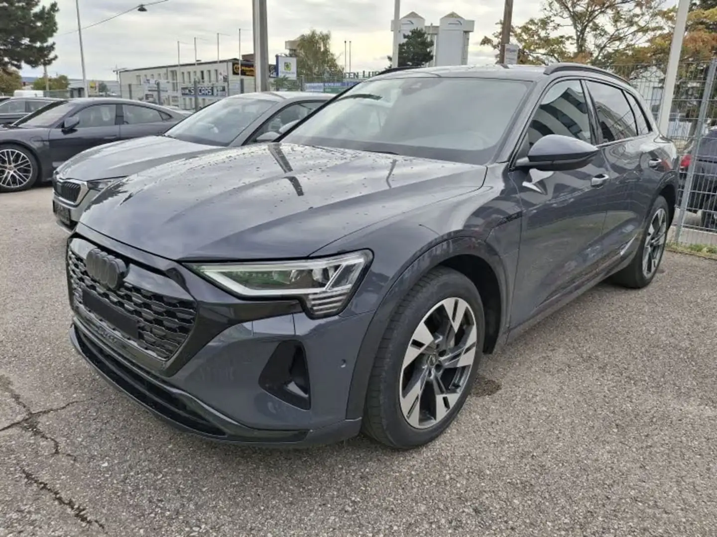 Audi Q8 50 e-tron quattro business Grau - 1