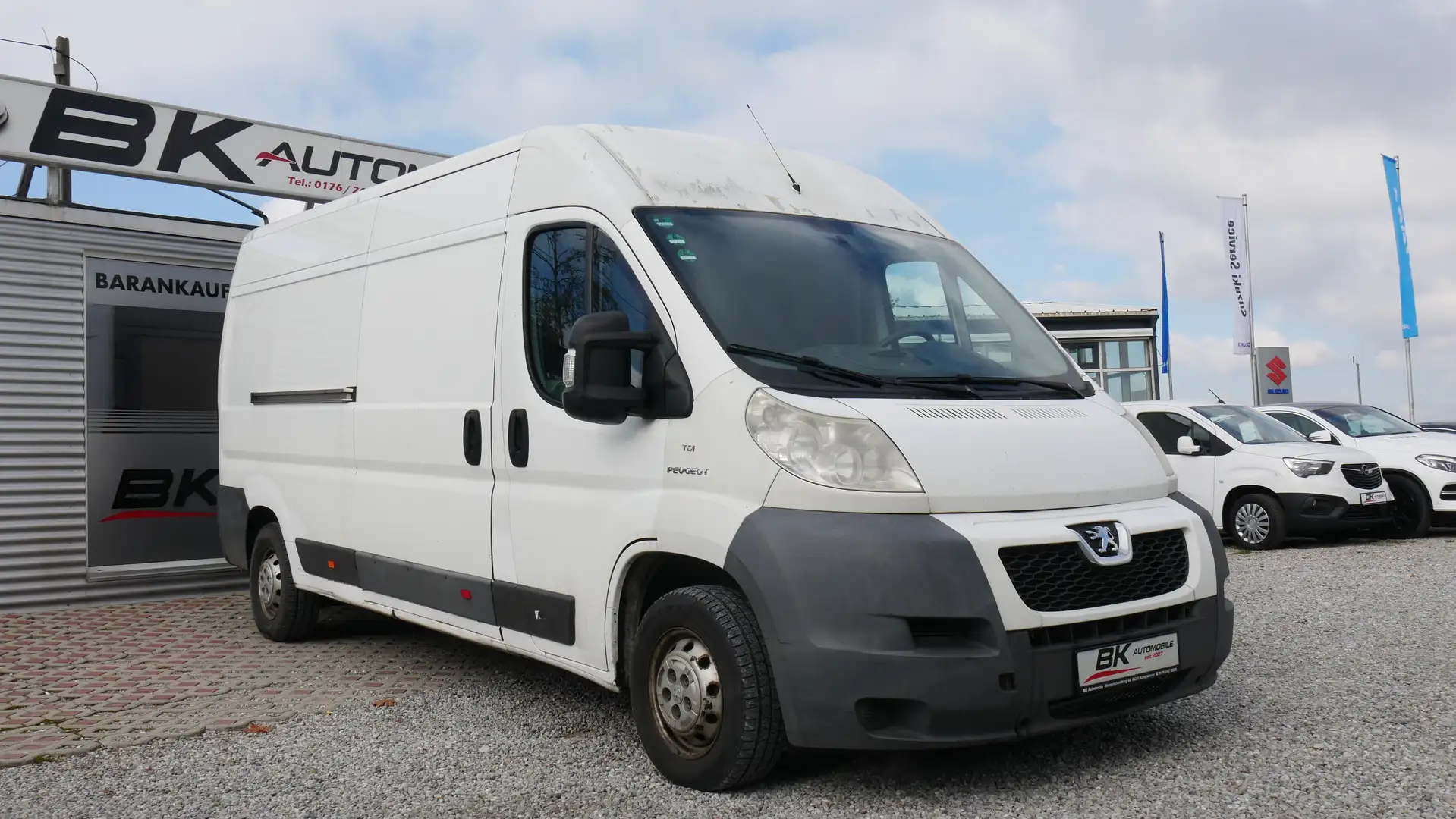 Peugeot Boxer 3. Sitzer 04/2026 TÜV Kundendiesnt Neu AUX MP3 Білий - 1