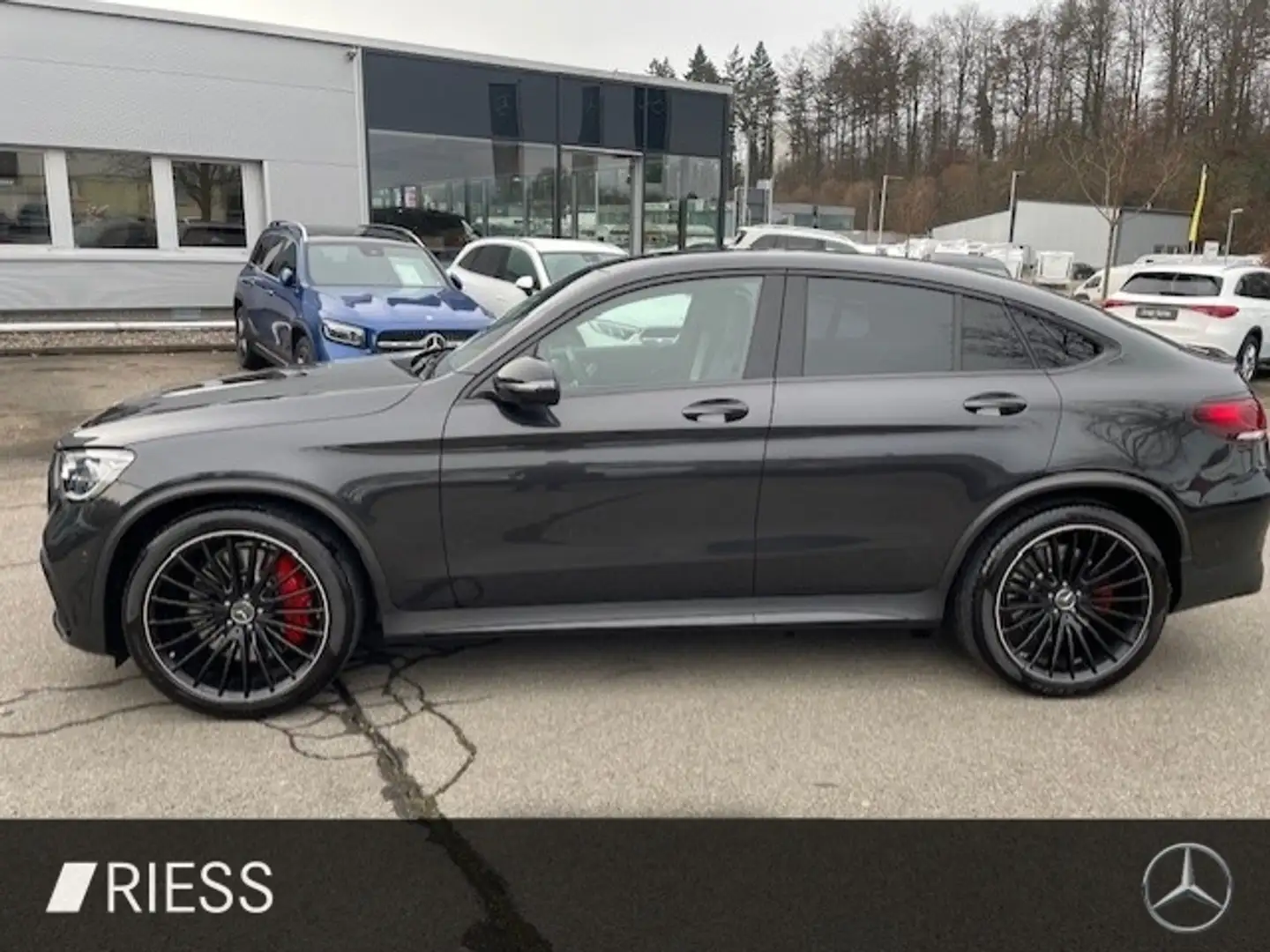 Mercedes-Benz GLC 63 AMG S COUPE   AMG S 360 KAM. DISTR. AHK MEMORY PAKET. Gris - 2