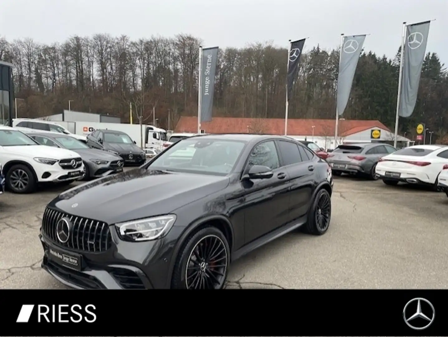 Mercedes-Benz GLC 63 AMG S COUPE   AMG S 360 KAM. DISTR. AHK MEMORY PAKET. Gris - 1