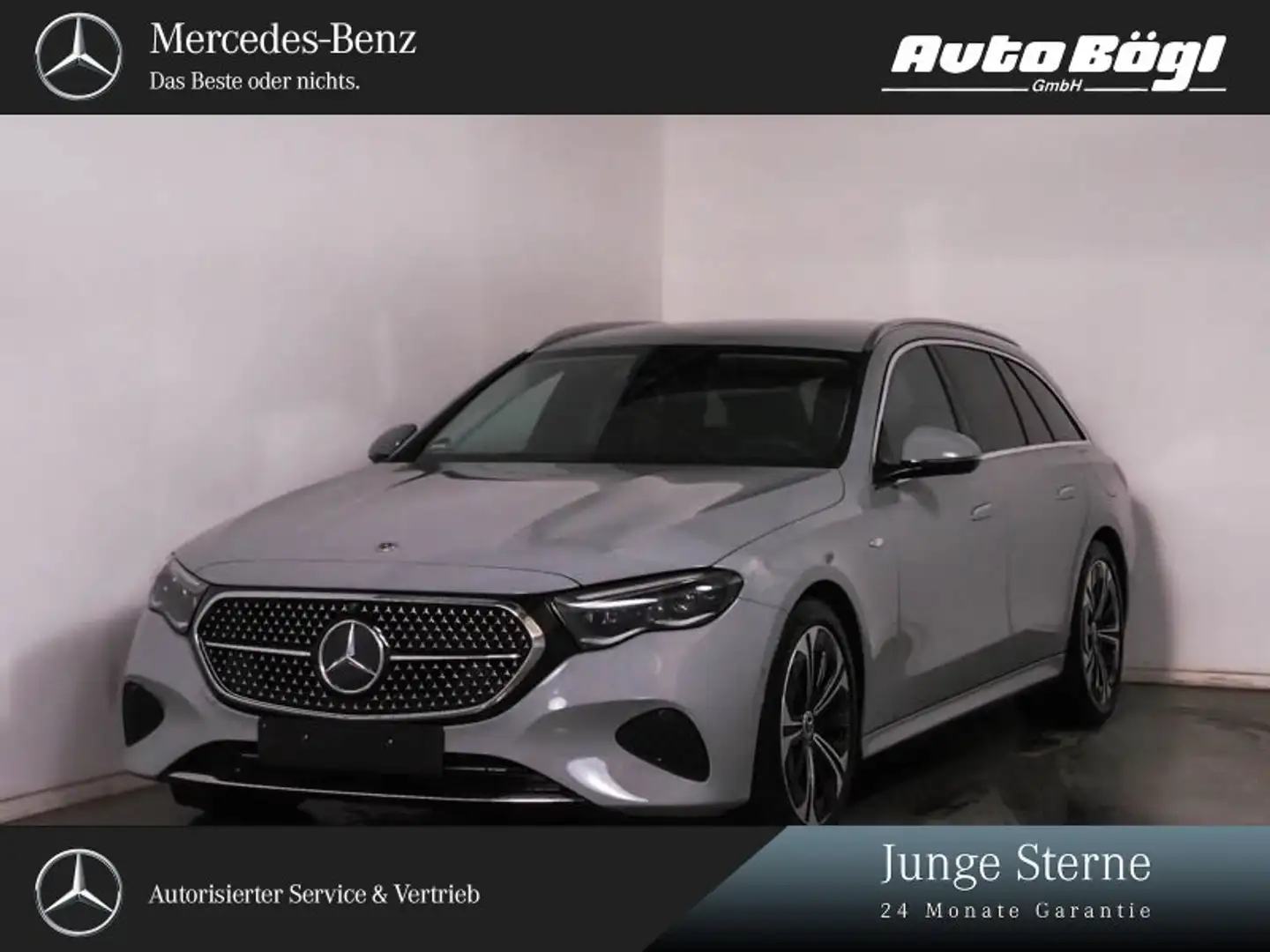 Mercedes-Benz E 300 E 300 de 4M T-Mod Avantgarde PLUS/Leder/AHK/360° Grau - 1