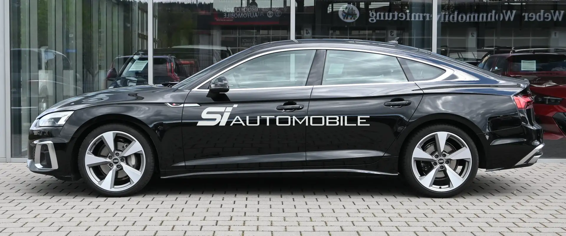 Audi A5 Sportback 40 TDI qu. S LINE *HUD*MEMO*360°PANO* Noir - 2