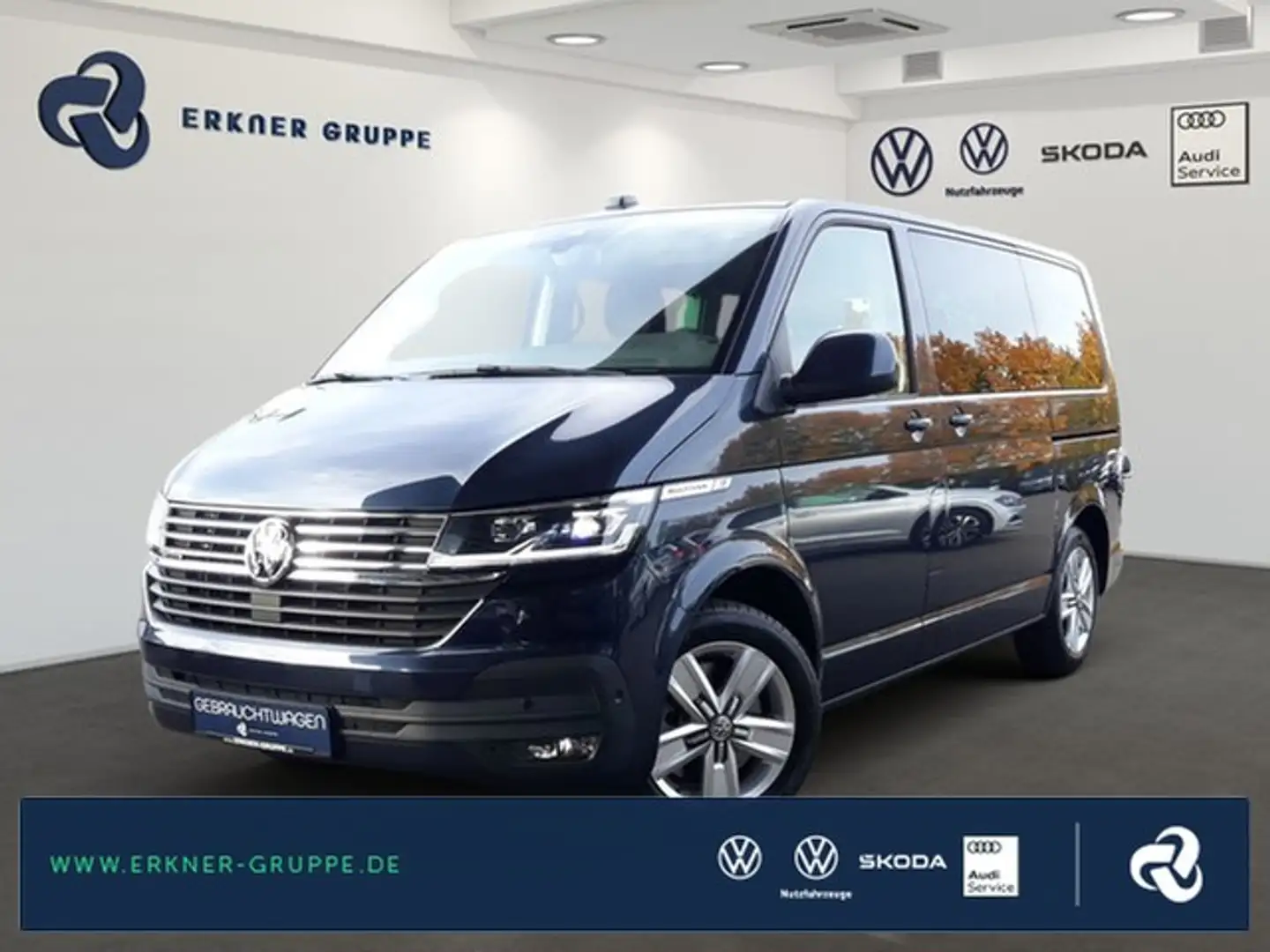 Volkswagen T6 Multivan 6.1 2.0TDI DSG 4M Cf. STNDHZ+ACC+DIGI+++ Modrá - 1