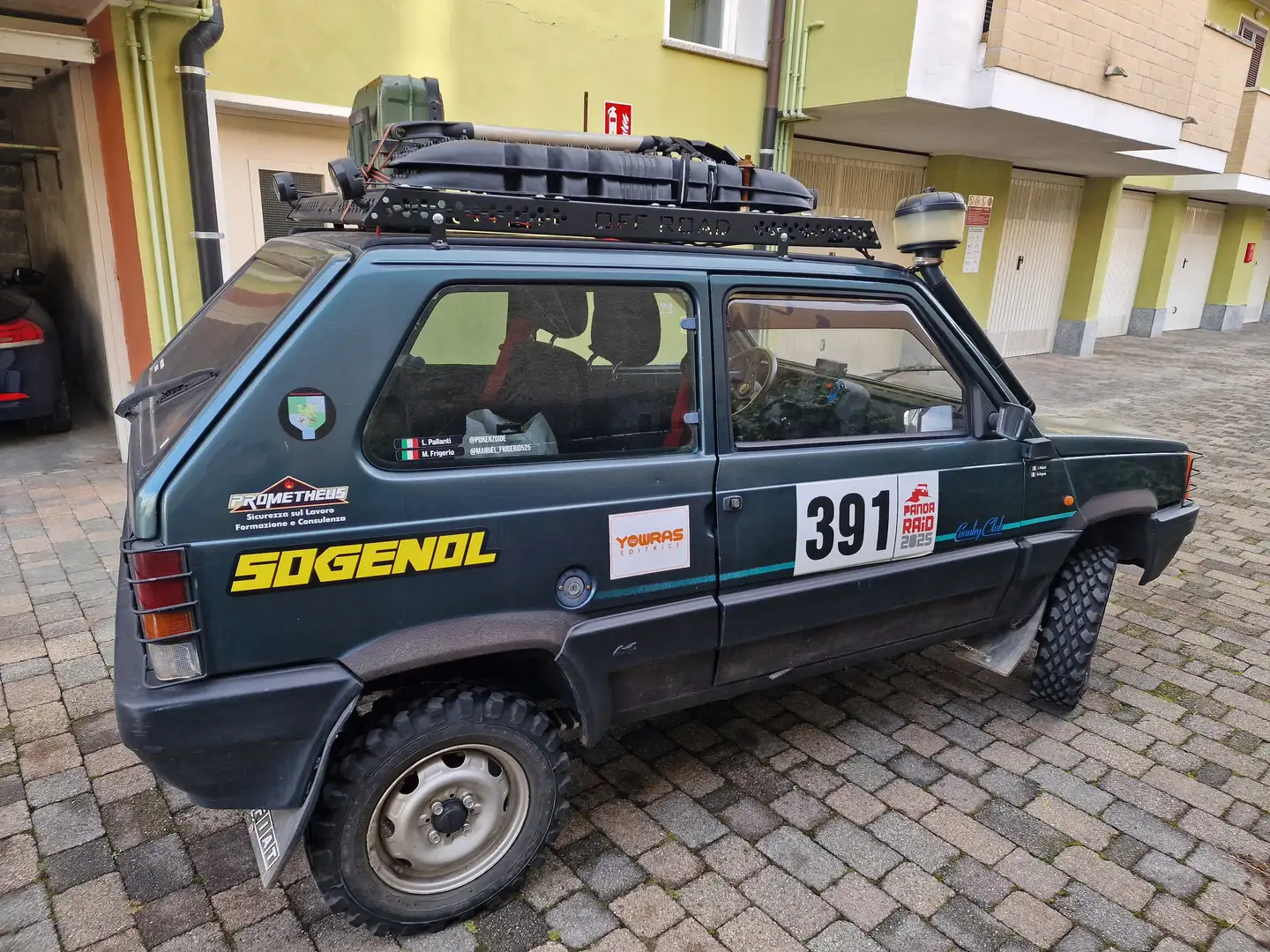 Fiat Panda Panda 1.1 Fire Trekking 4x4 cat. Verde - 2