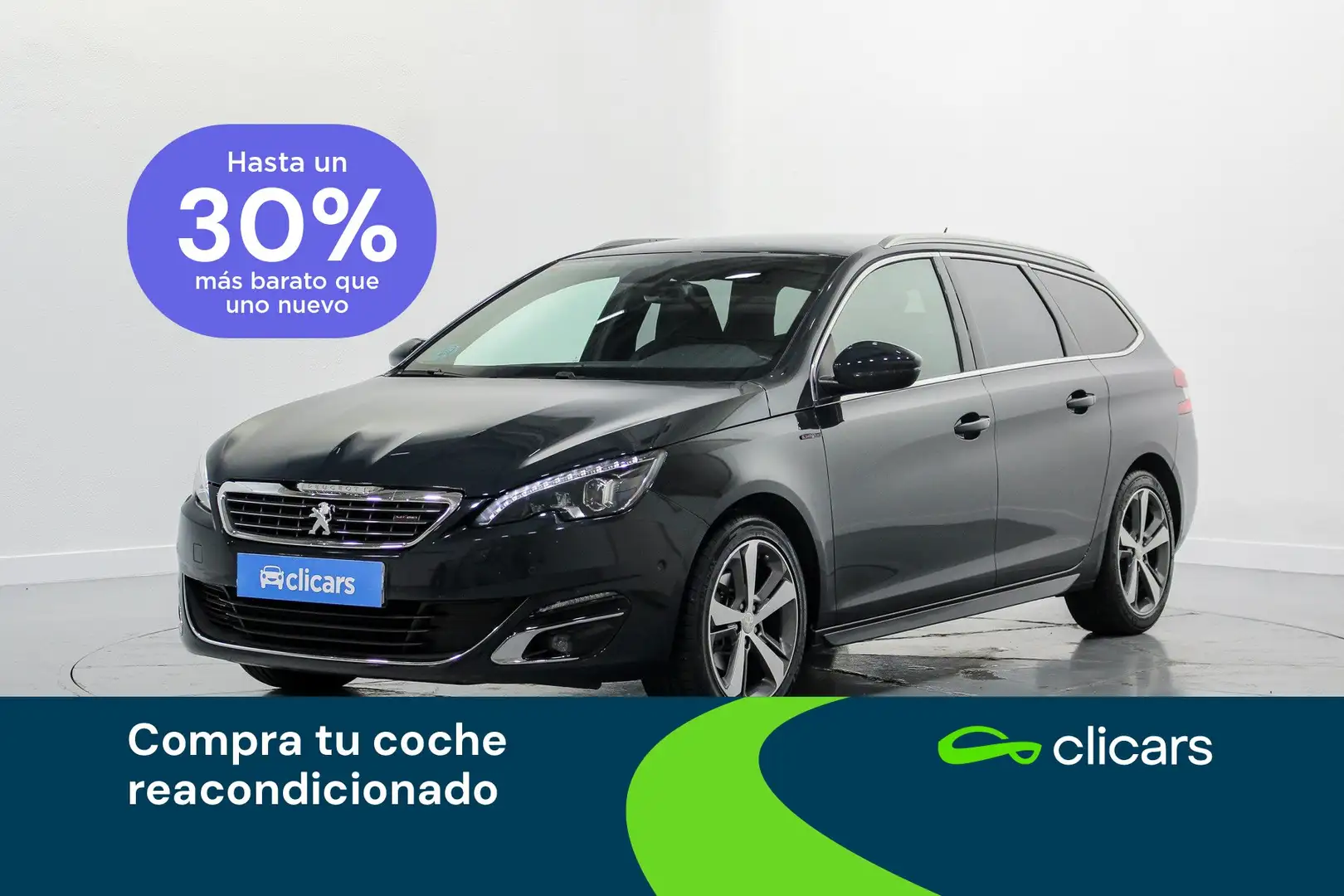 Peugeot 308 SW 1.2 PureTech S&S GT Line 130 Negro - 1