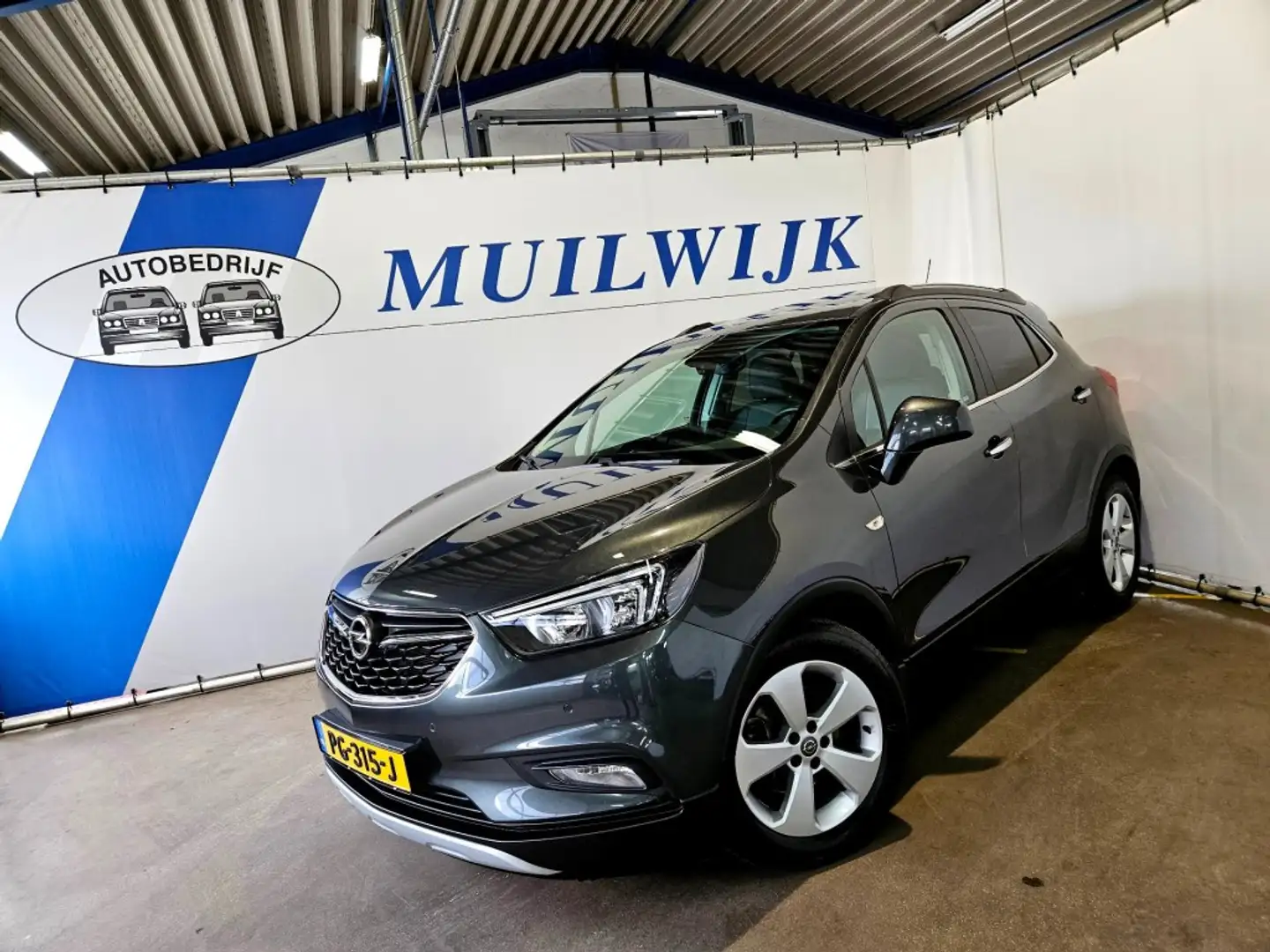 Opel Mokka X 1.4 Turbo Innovation / Trekhaak / Leder / NL Aut Gris - 2