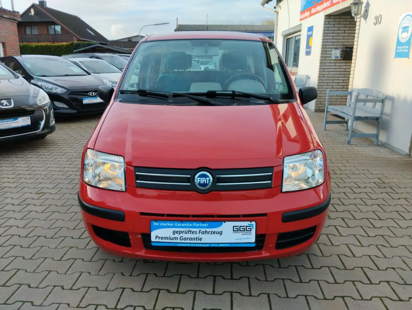 Fiat Panda 1.2 8V Dynamic Automatik TÜV-AU NEU Rot - 2