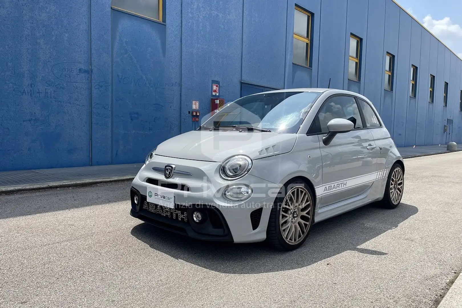Abarth 595 595 1.4 Turbo T-Jet SCARICO RAGAZZON Argento - 1