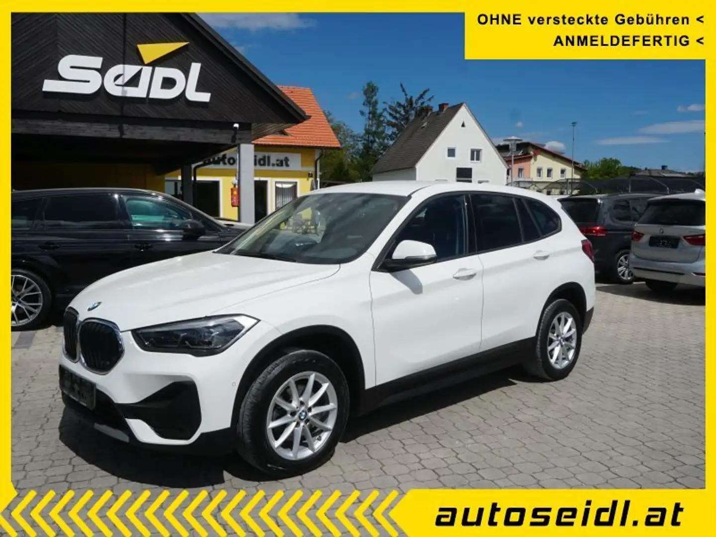 BMW X1 sDrive 18d Aut. *LED+NAVI* Weiß - 1