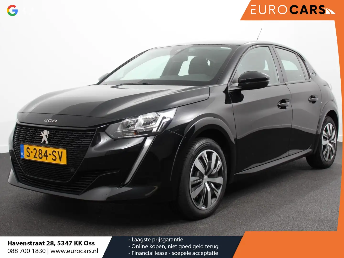 Peugeot e-208 EV Active 50 kWh Airco Navigatie Apple Carplay/And Negru - 1