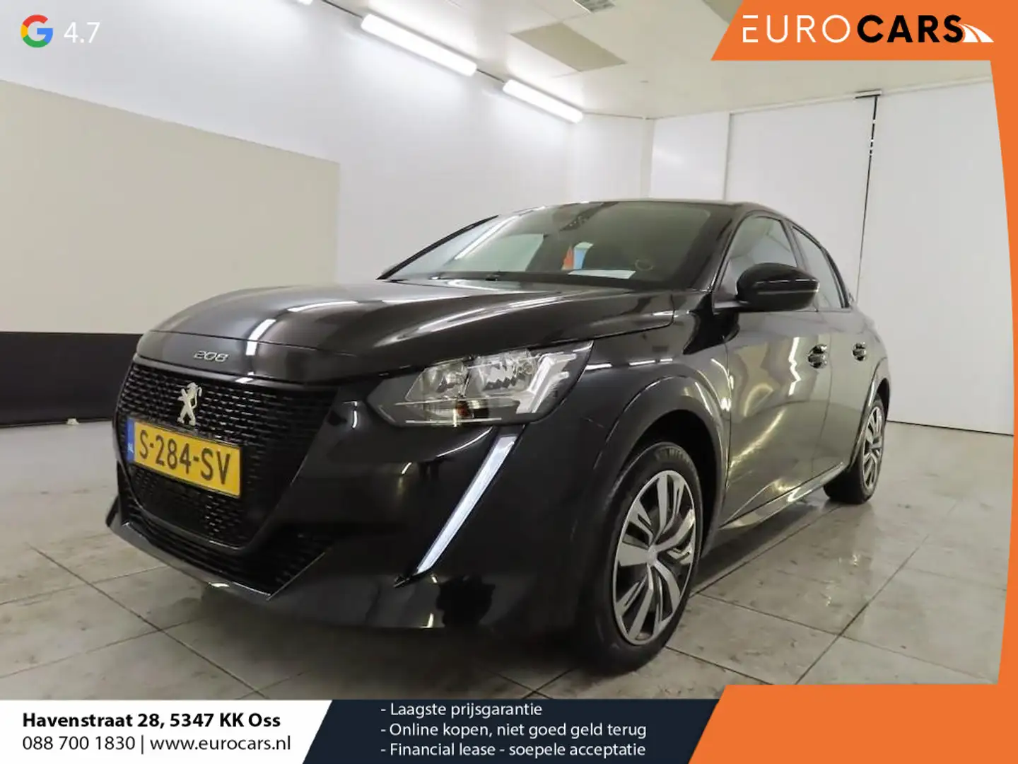 Peugeot e-208 EV Active 50 kWh Airco Navigatie Apple Carplay/And Negru - 1
