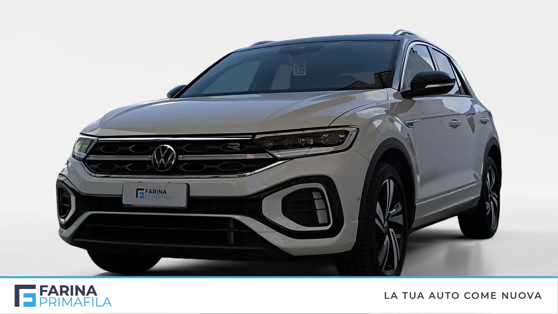 Volkswagen T-Roc 1.5 TSI ACT R Line Bianco - 1