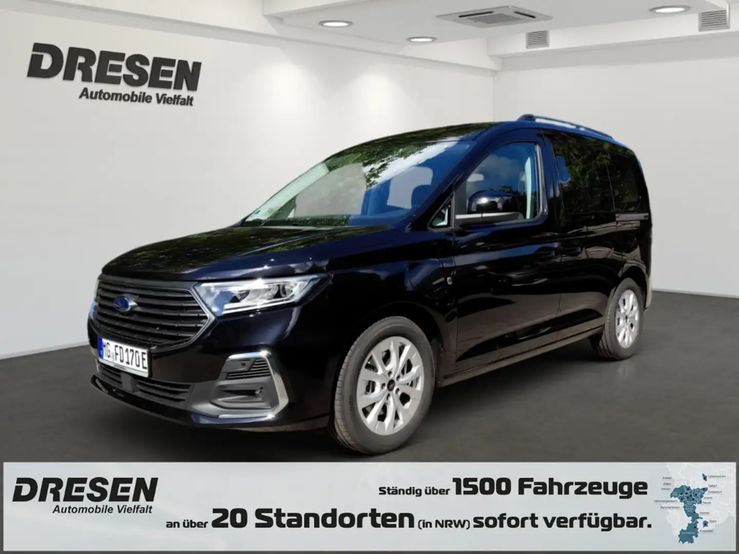 Ford Tourneo Connect Titanium L1 1,5l PHEV AT Digitales Cockpit LED App Чорний - 1