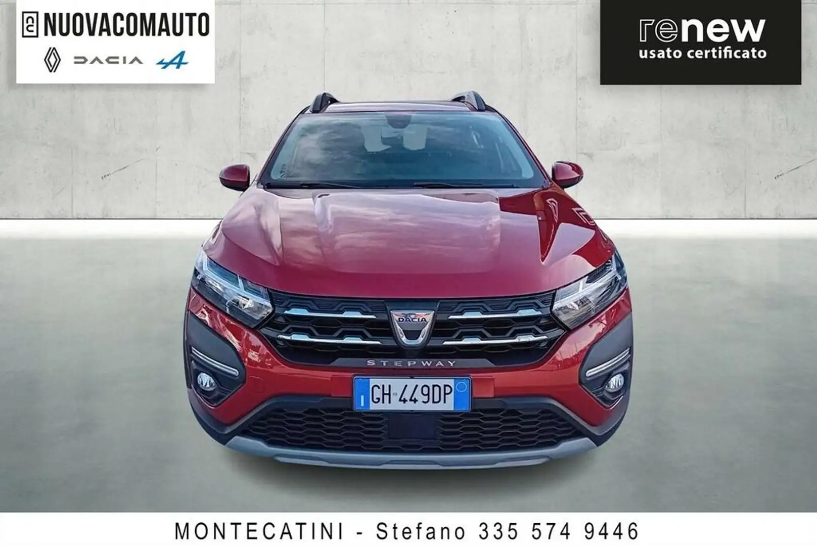 Dacia Sandero Stepway 1.0 tce Comfort Eco-g 100cv Rosso - 2