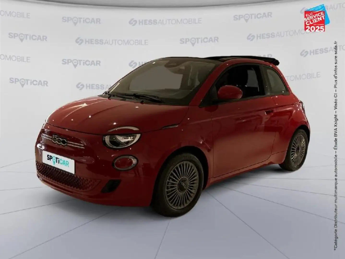 Fiat 500e e 95ch Pack Confort \u0026 Style MY24 Roşu - 1