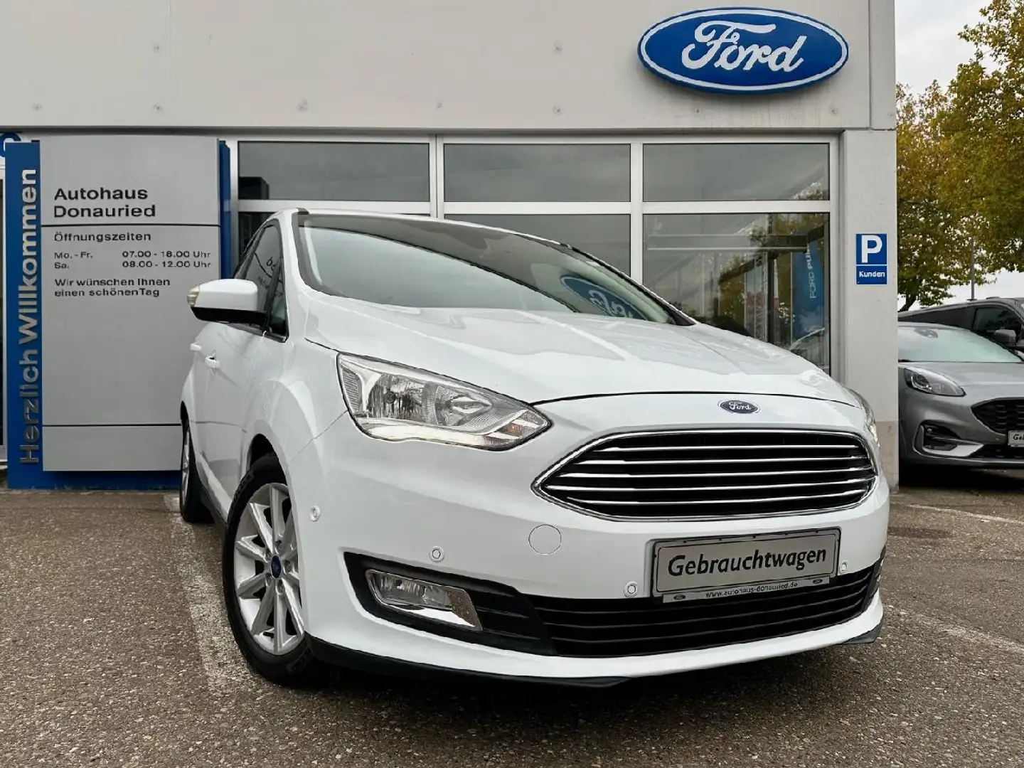 Ford C-Max Titanium Aut. Blanco - 1