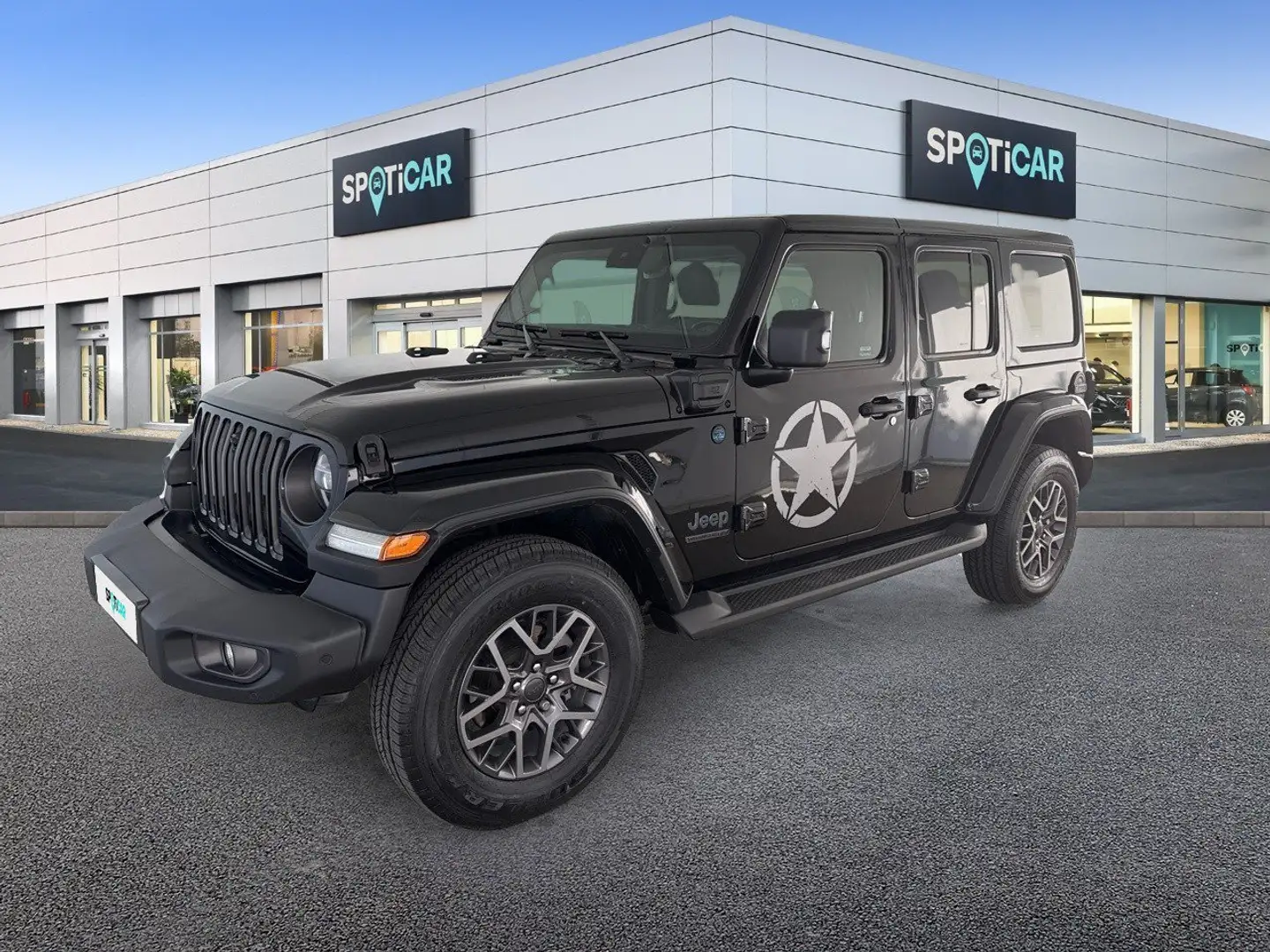 Jeep Wrangler 2.0 PHEV 380CV Unlim. 80th Ann. Auto 4WD Nero - 1