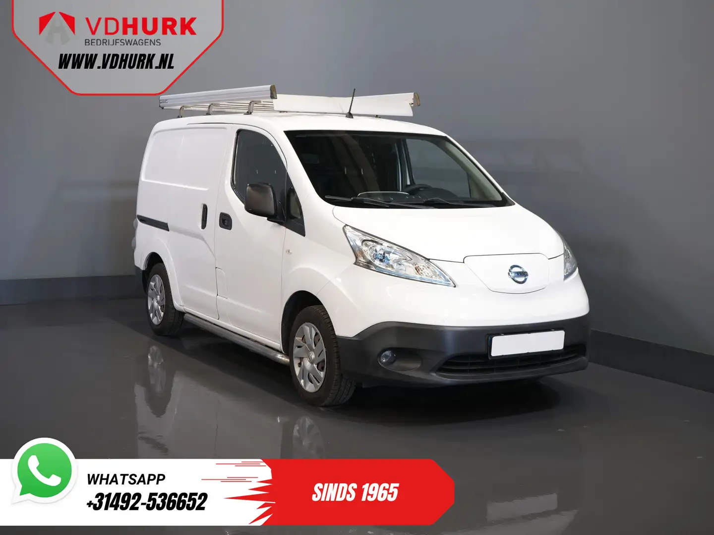 Nissan E-NV200 Optima 24kWh 105 km WLTP Snellader/ Imperiaal/ Sid Beyaz - 1