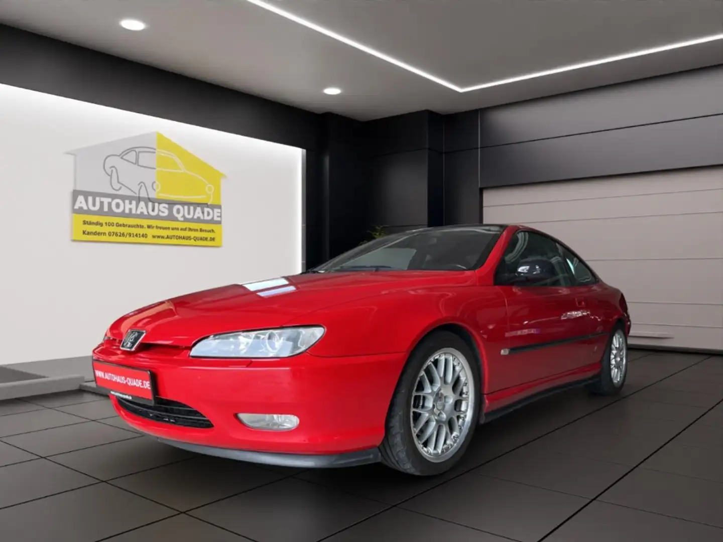 Peugeot 406 Coupe 2.2 Zahnriemen / BBS / Eibach /Remus Červená - 2