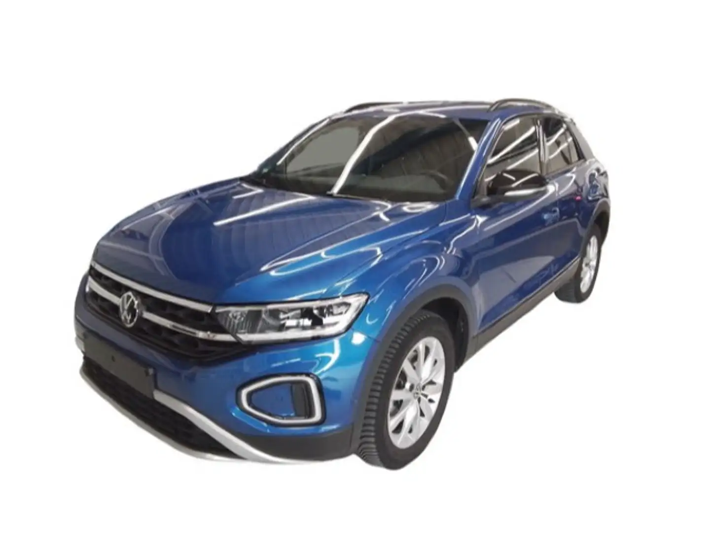 Volkswagen T-Roc 2.0 TDI DSG Style Black Style AHK/Kamera Blau - 2