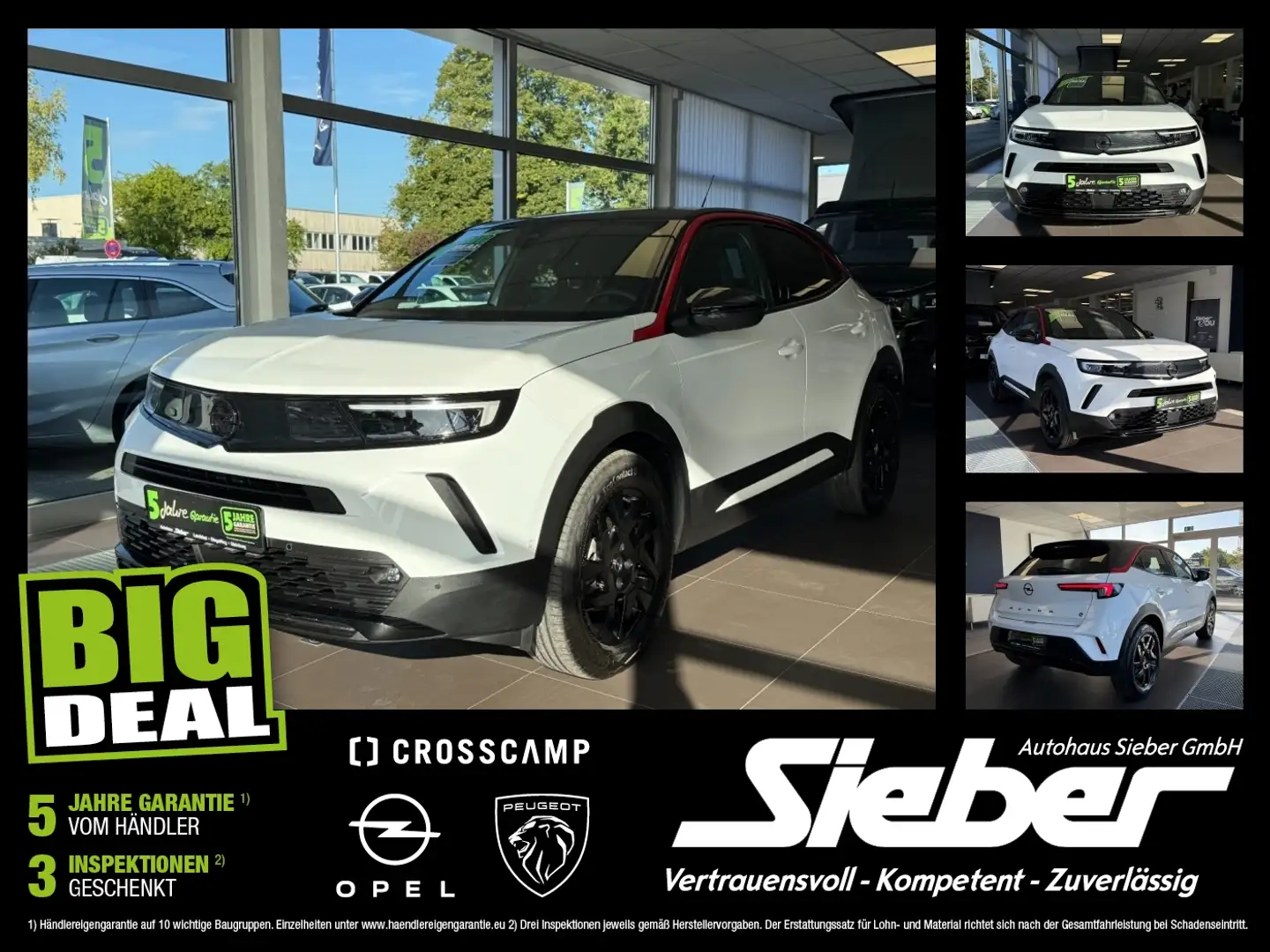 Opel Mokka GS Line Sitzheizung*Kamera*Navi*PDC Weiß - 1