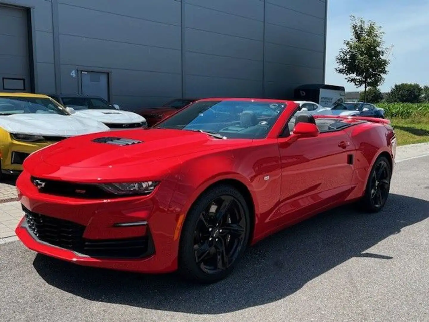 Chevrolet Camaro Cabrio SS 6.2 V8 Klappe-Recaro Rot - 1