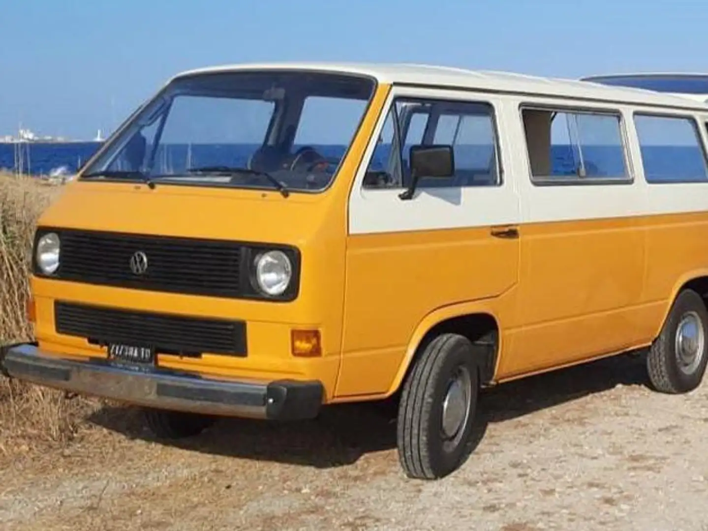 Volkswagen T3 Żółty - 1