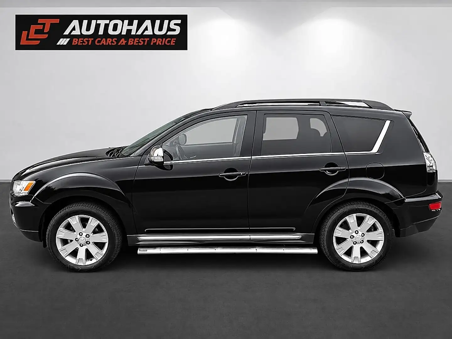 Mitsubishi Outlander 2,2 DI-D Instyle | 1.BESITZ | 7-SITZER | Schwarz - 2