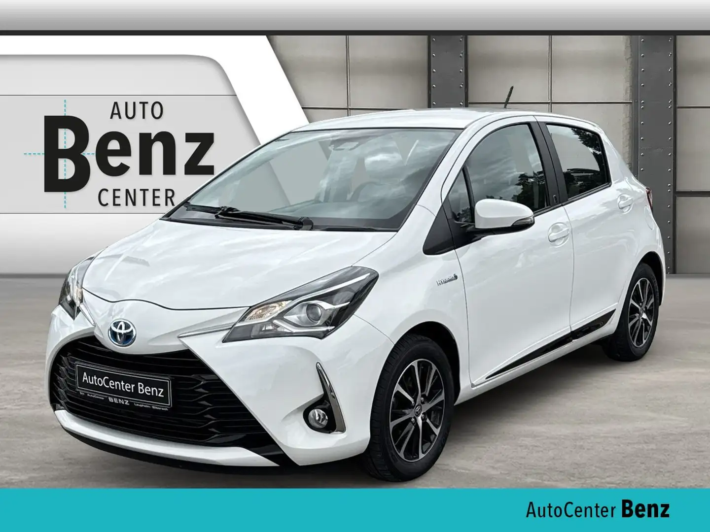 Toyota Yaris 1.5 DUAL-VVTi HYBRID TEAM D KLIMAAUTOMATIK*RÜCKFA Blanc - 1