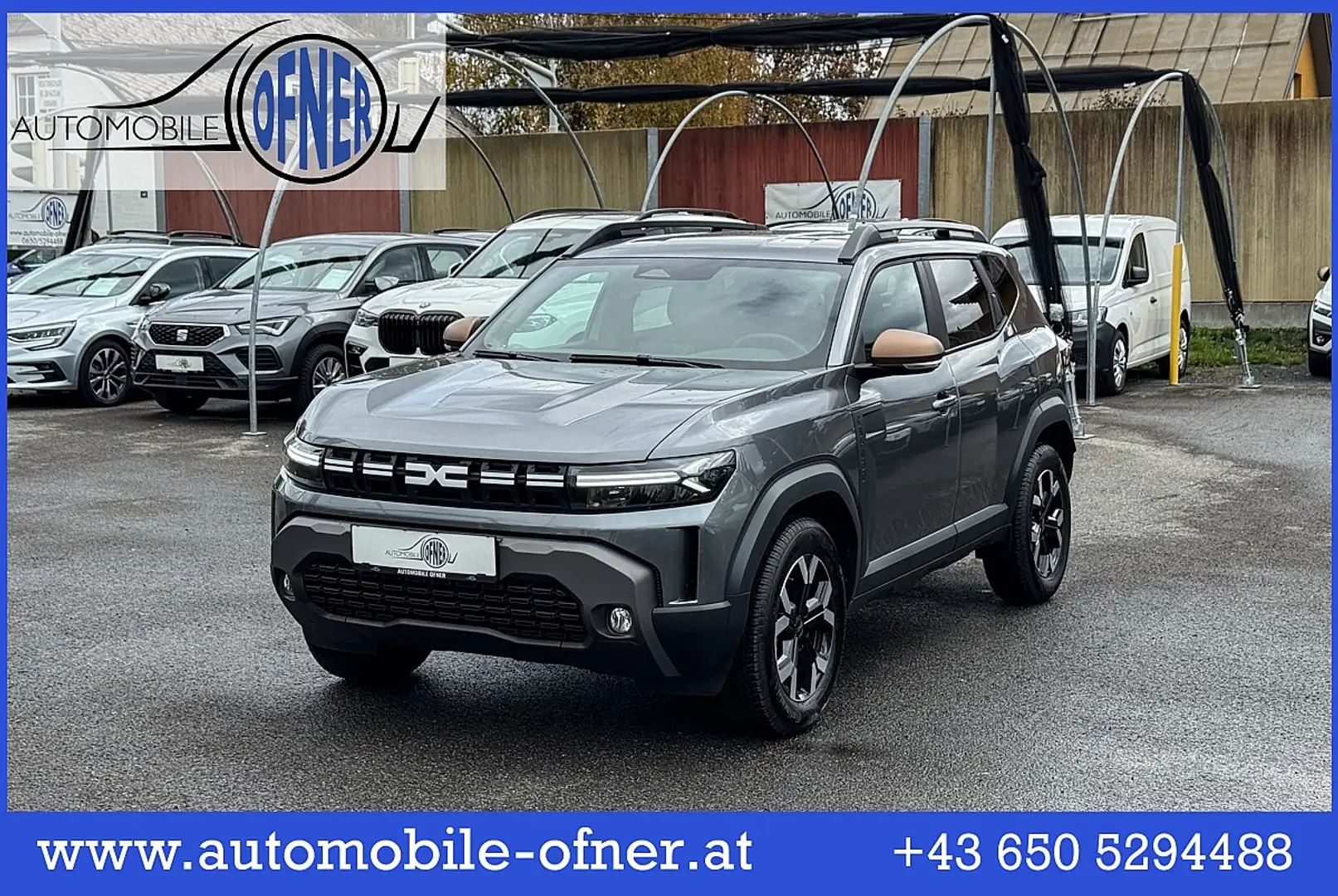 Dacia Duster Extreme TCe 130 mHev 4x4 LED PDC Kamera Sitz&Le... Grijs - 1