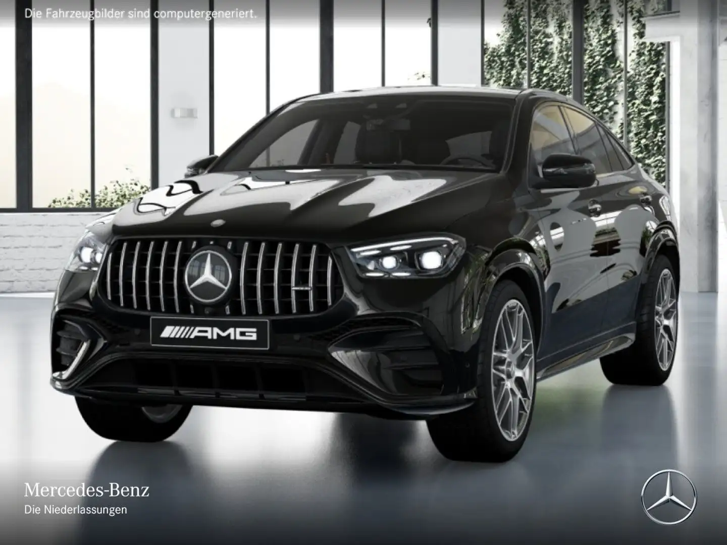 Mercedes-Benz GLE 53 AMG GLE 53 HYBRID Coupé 4M NIGHT+PANO+360+AHK+22"+HUD Schwarz - 2