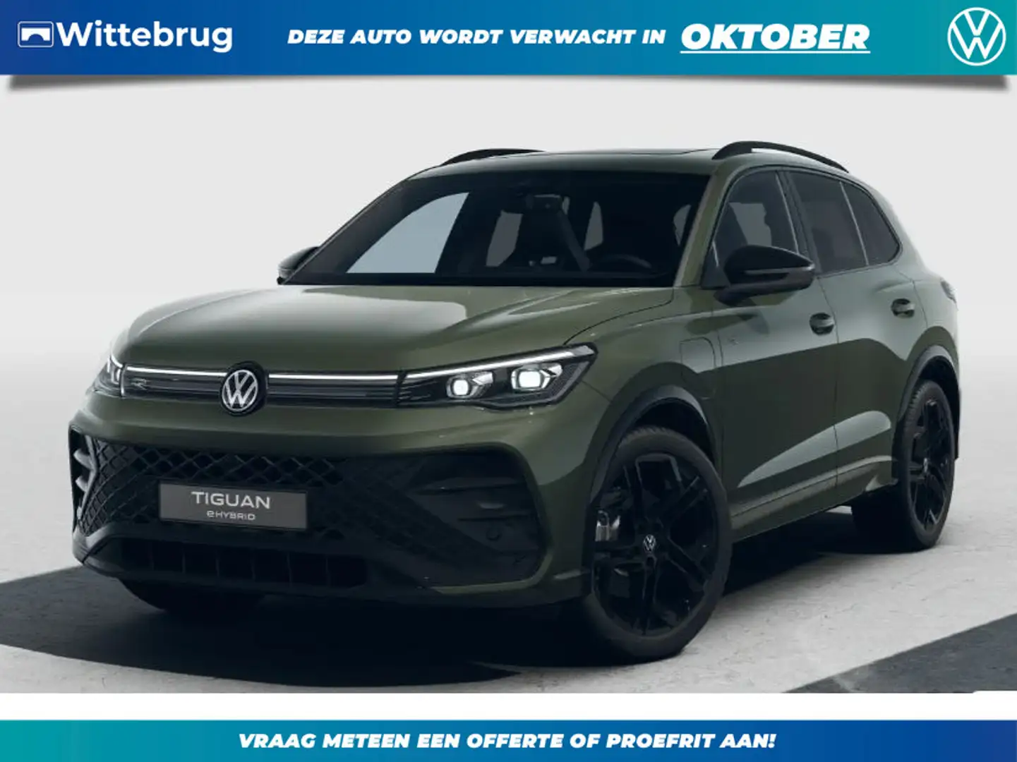 Volkswagen Tiguan 1.5 eHybrid R-Line Edition Groen - 1