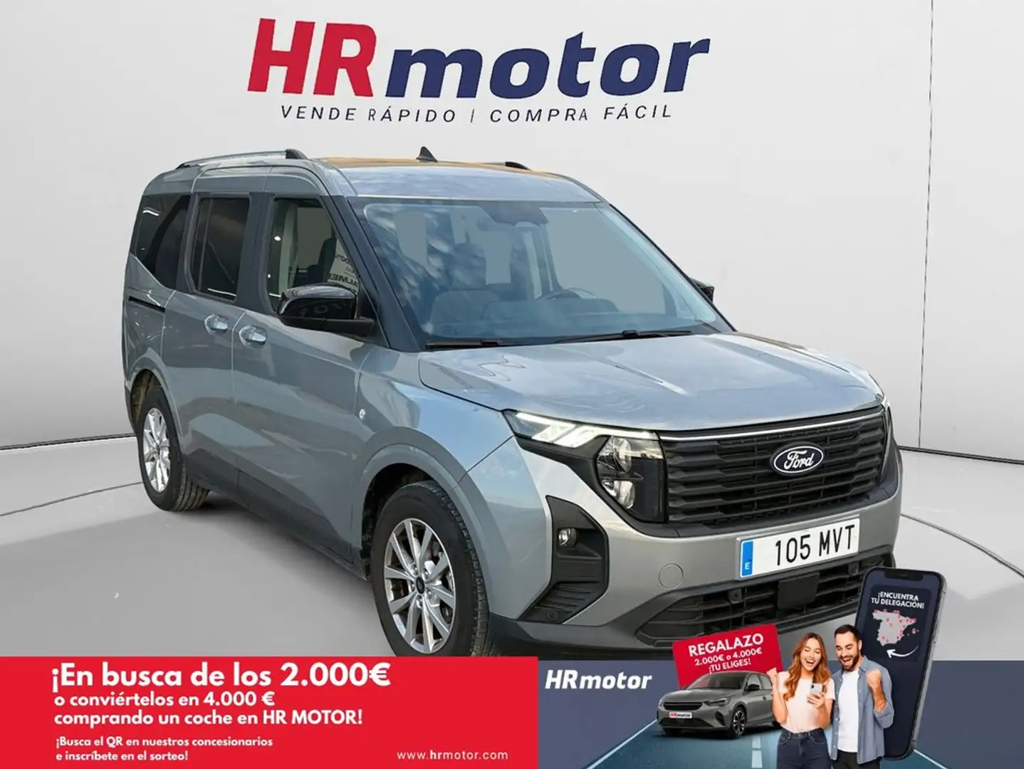Ford Tourneo Courier Titanium Gris - 1