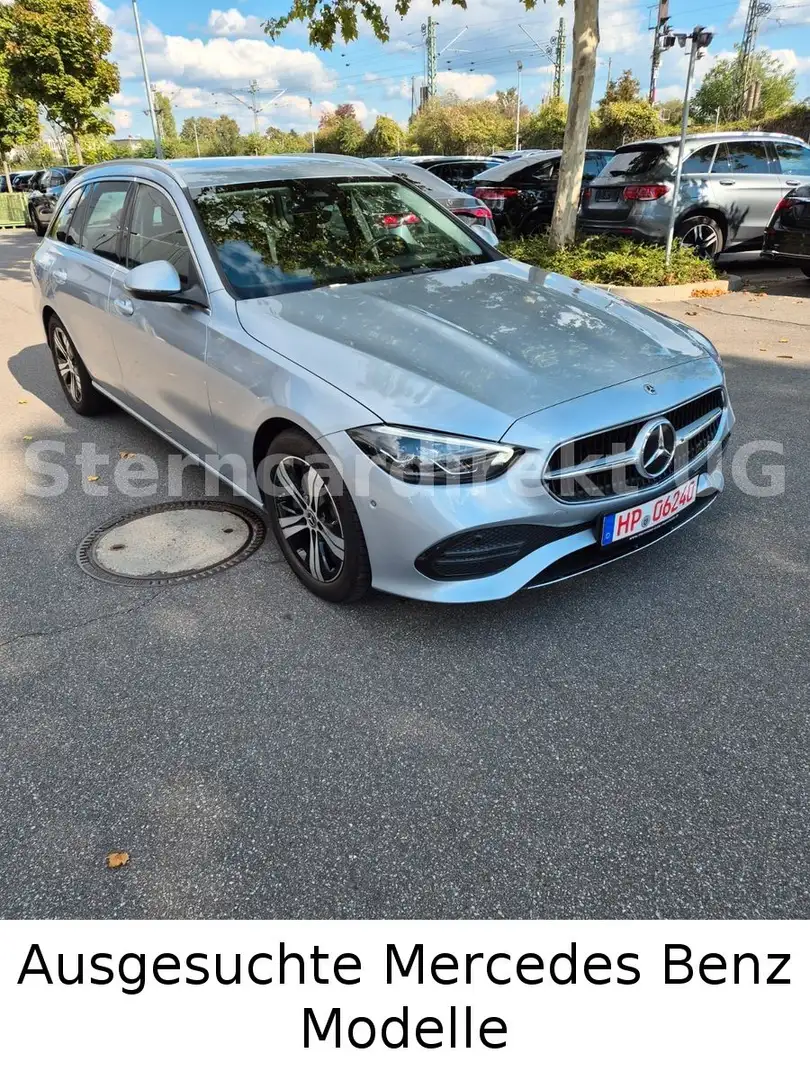 Mercedes-Benz C 200 T 4MATIC  Avantgarde MEMO RFK Led MBUX TWA Zilver - 1
