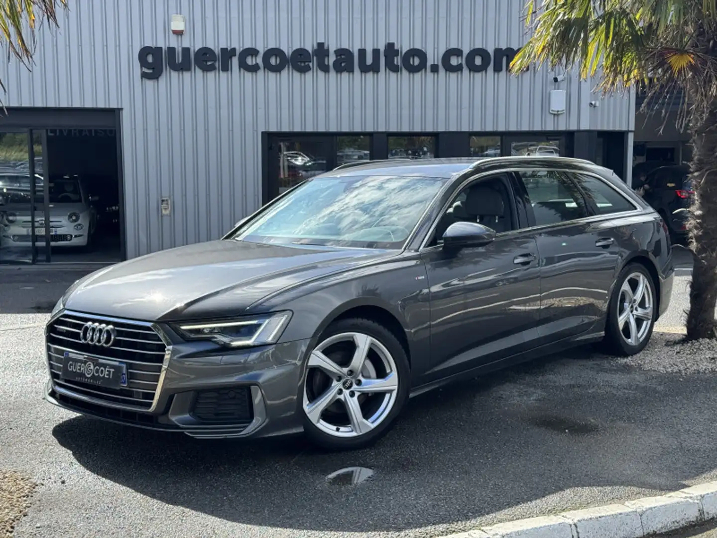 Audi A6 40 TDI 204CH S LINE S TRONIC 7 Gris - 1
