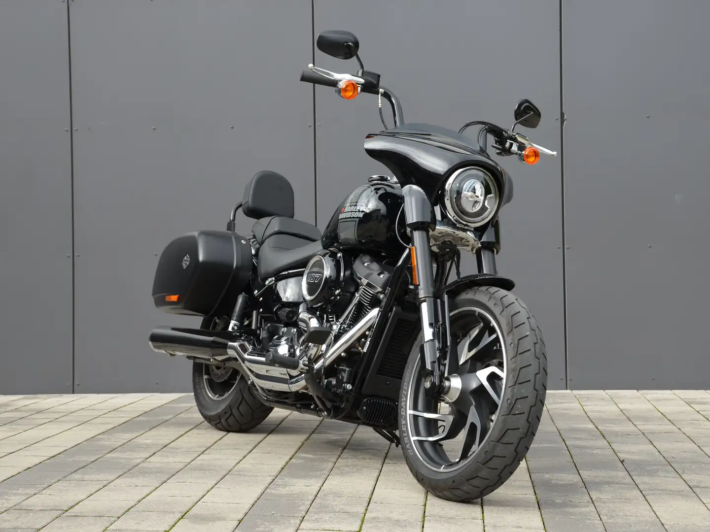 Harley-Davidson Sport Glide FLSB Sport Glide DEUTSCH Jekill & Hyde Apehanger Schwarz - 1