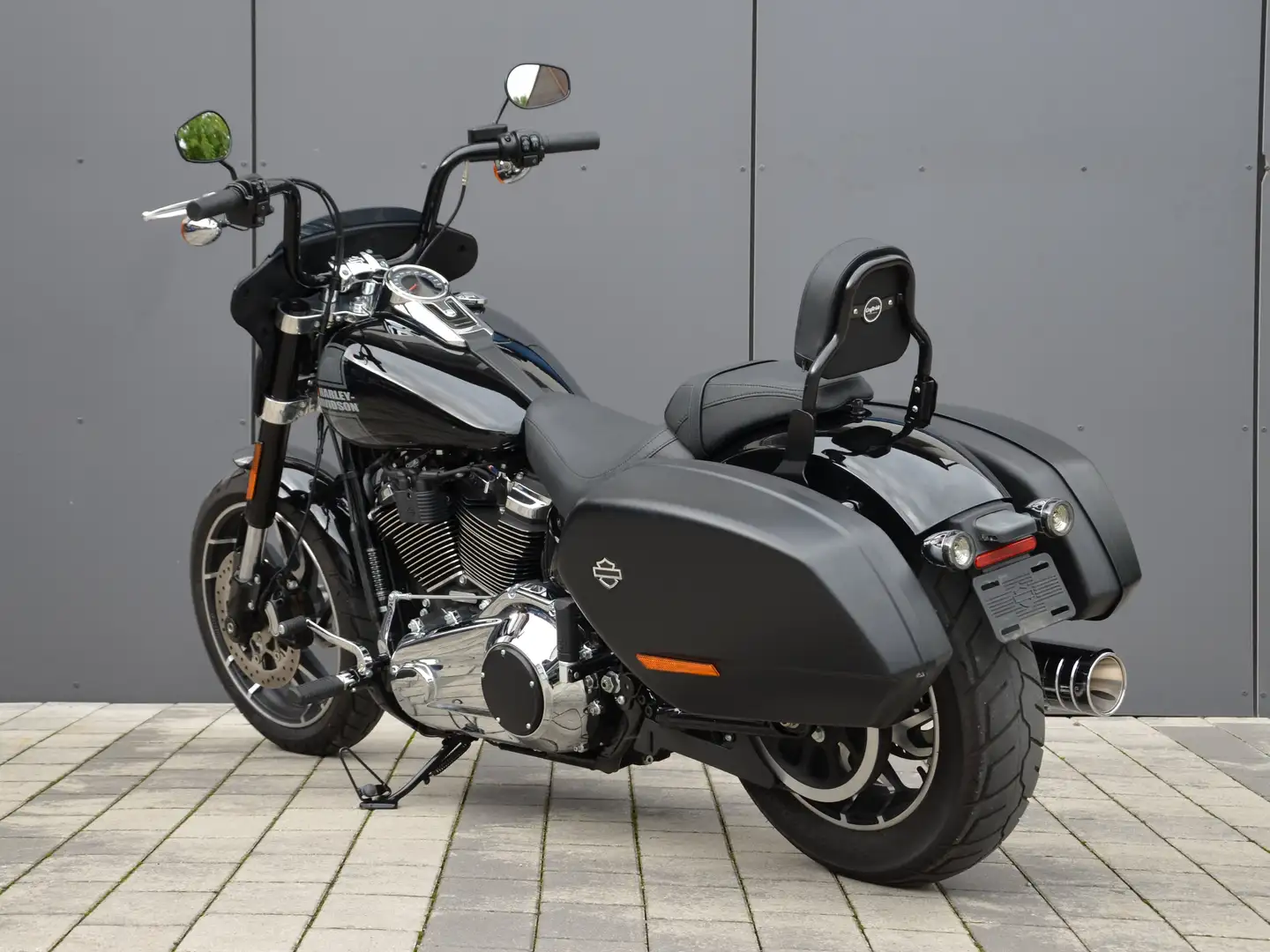 Harley-Davidson Sport Glide FLSB Sport Glide DEUTSCH Jekill & Hyde Apehanger Schwarz - 2