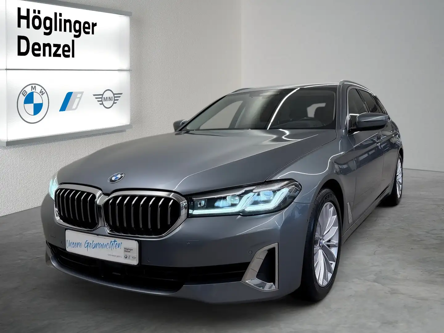 BMW 520 d Blau - 1