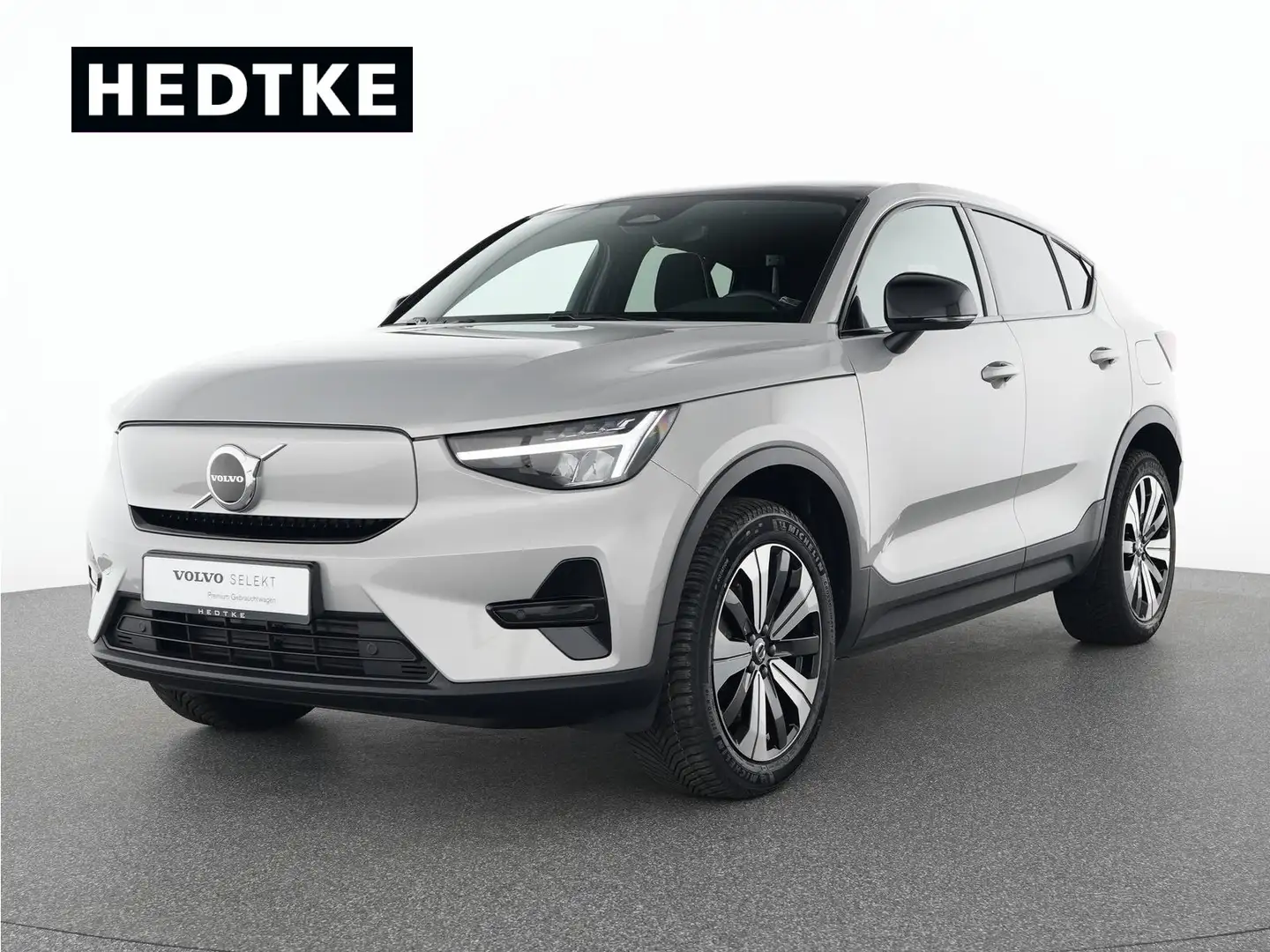 Volvo C40 Recharge TWIN AWD Plus 19"+AHK+WINTER-PAKET Silber - 1