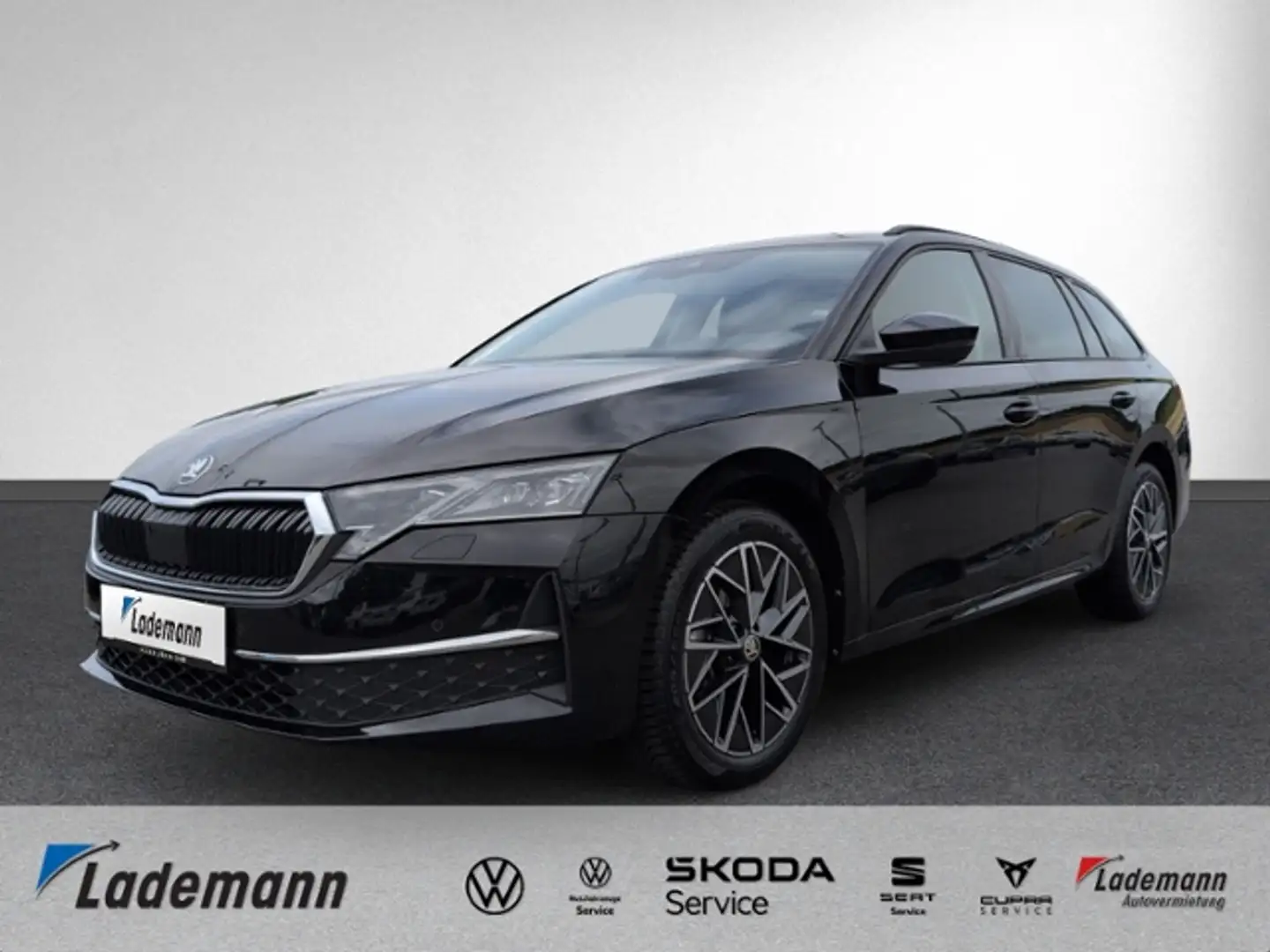 Skoda Octavia Combi 1.5 TSI Selection LED+NAVI+RFK+ACC Schwarz - 1