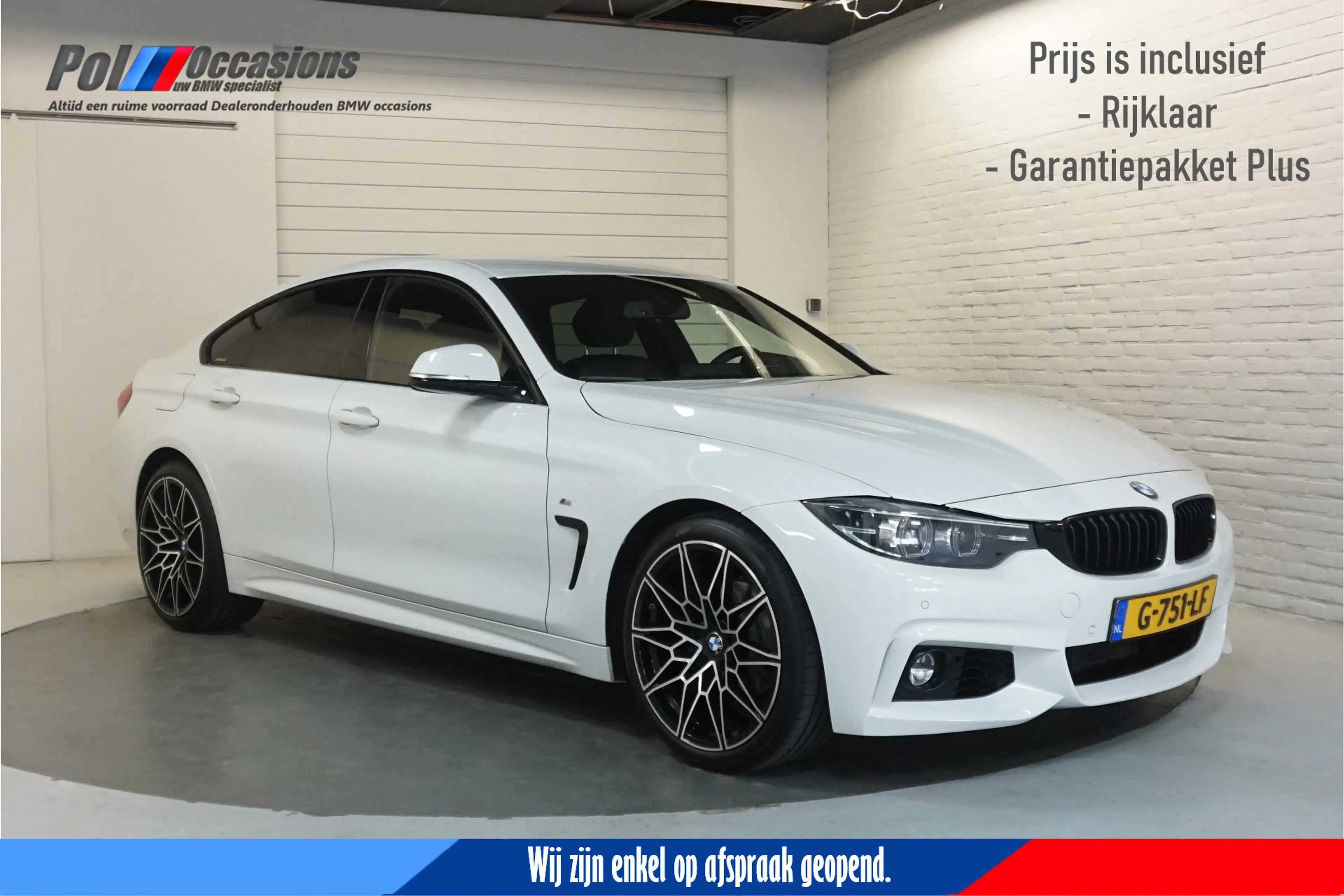 BMW 418 4-serie Gran Coupé 418i High Exec M-Pakket | Navig