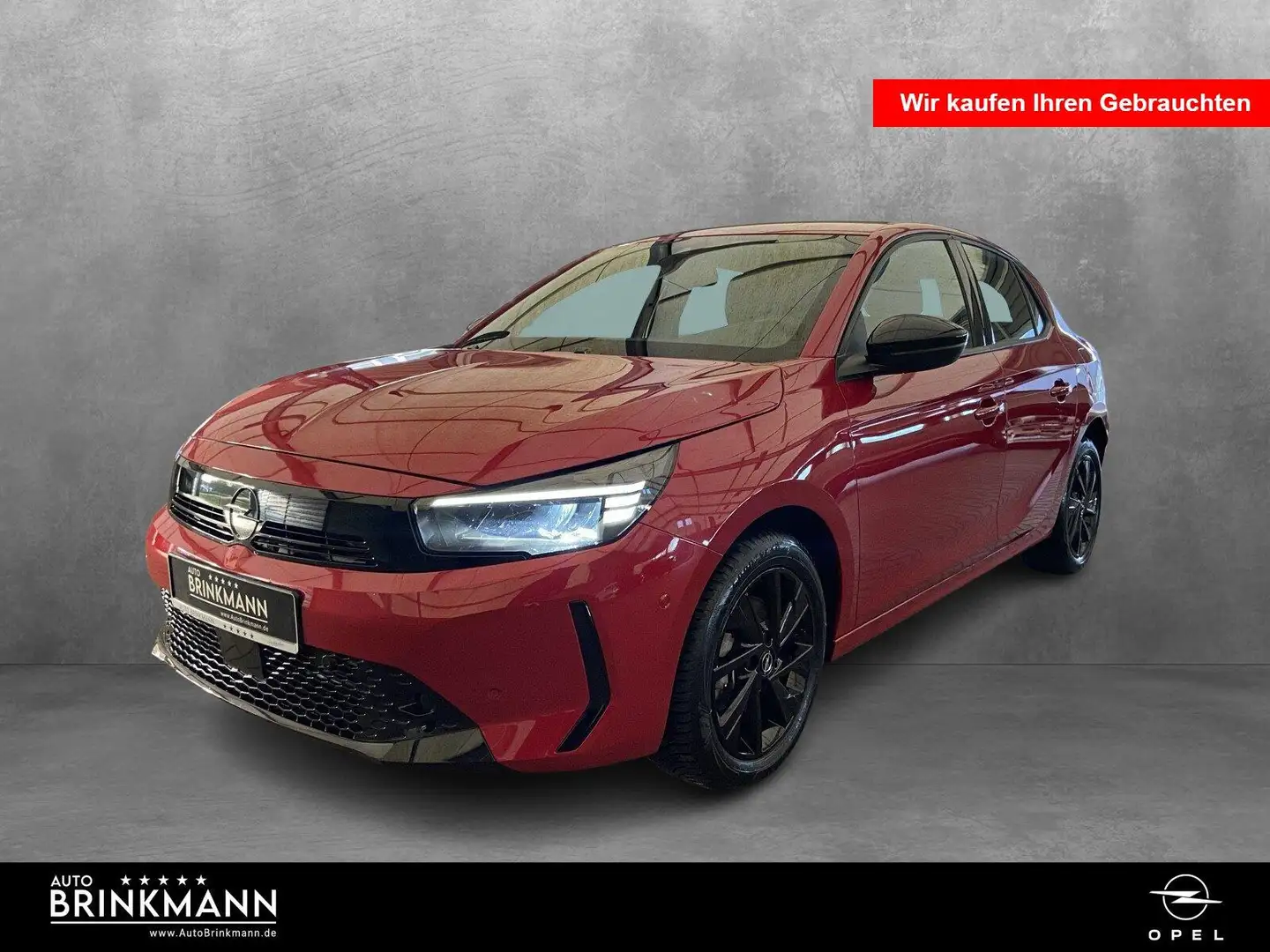 Opel Corsa Corsa F GS 1.2 Turbo S/S 74KW 6G SHZ/Tempomat Rouge - 1