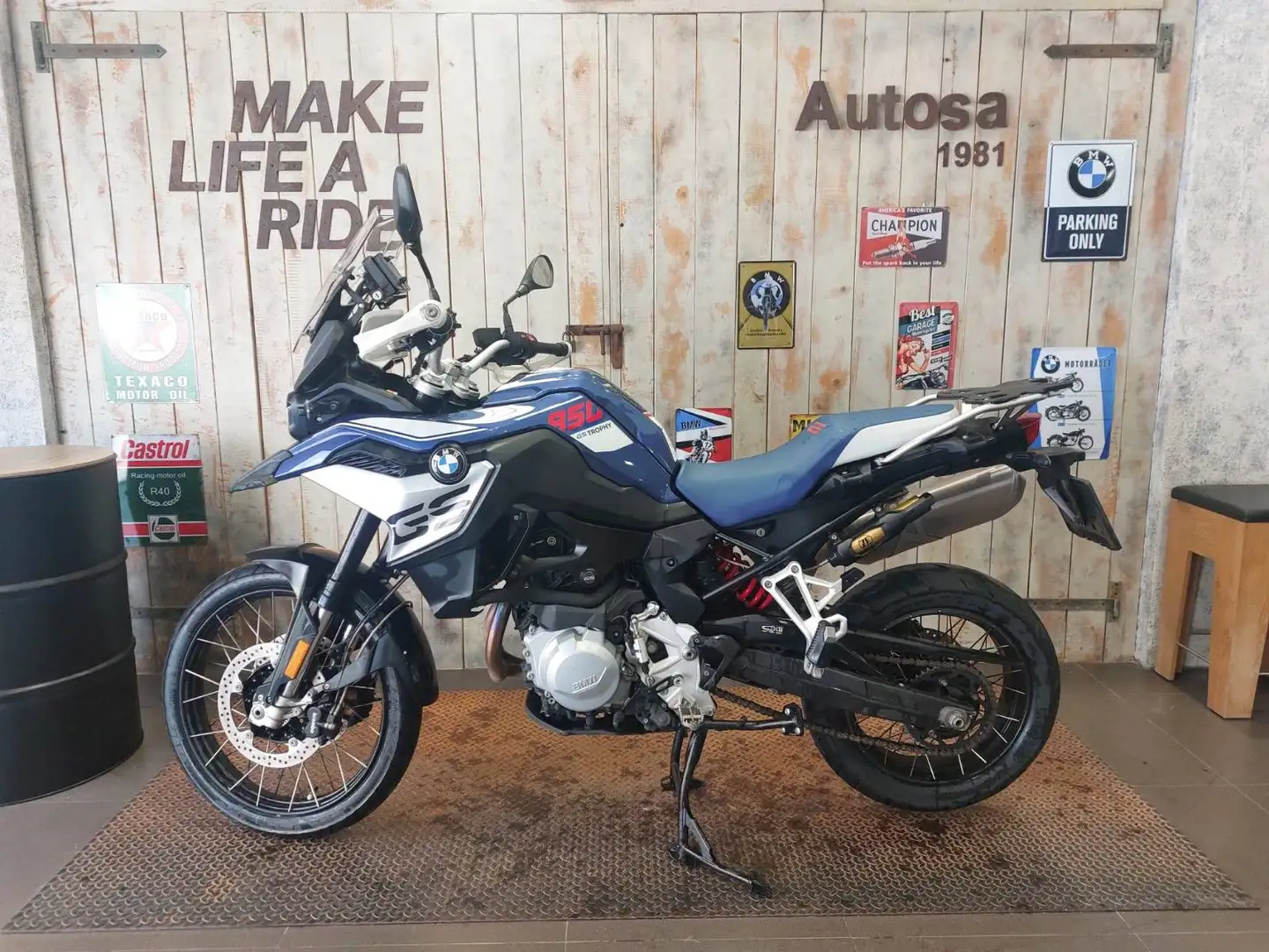 BMW F 850 GS F850GS TROPHY (95CV) Azul - 2