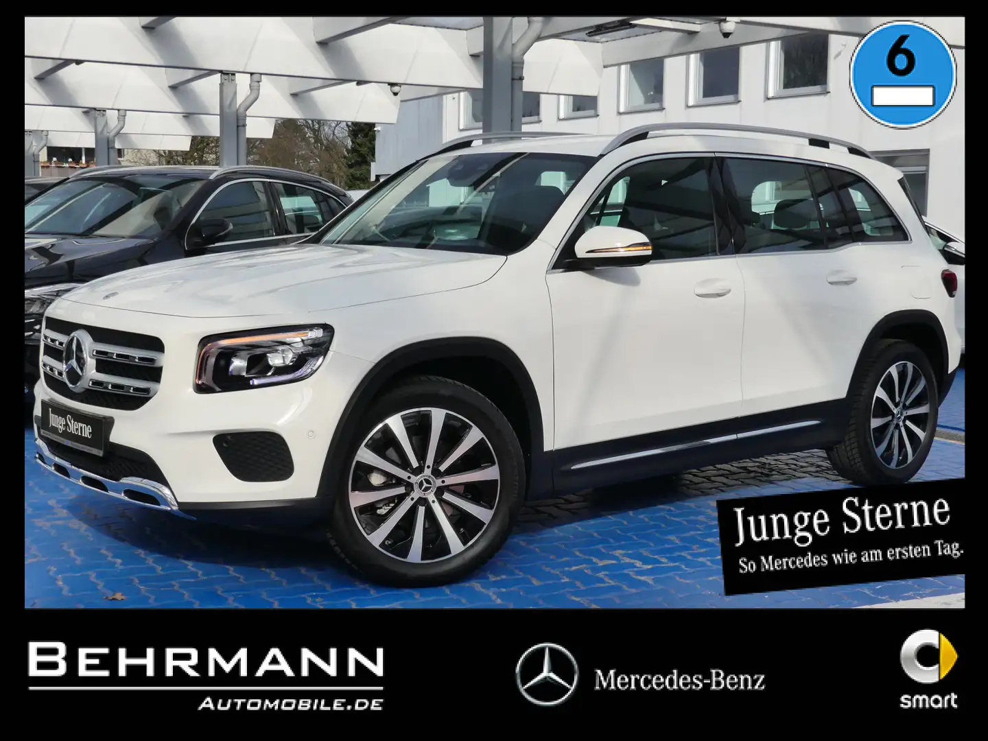 Mercedes-Benz GLB 180 GLB 180 Progressive ++LED+R-Kamera+AssistPaket++ Weiß - 1