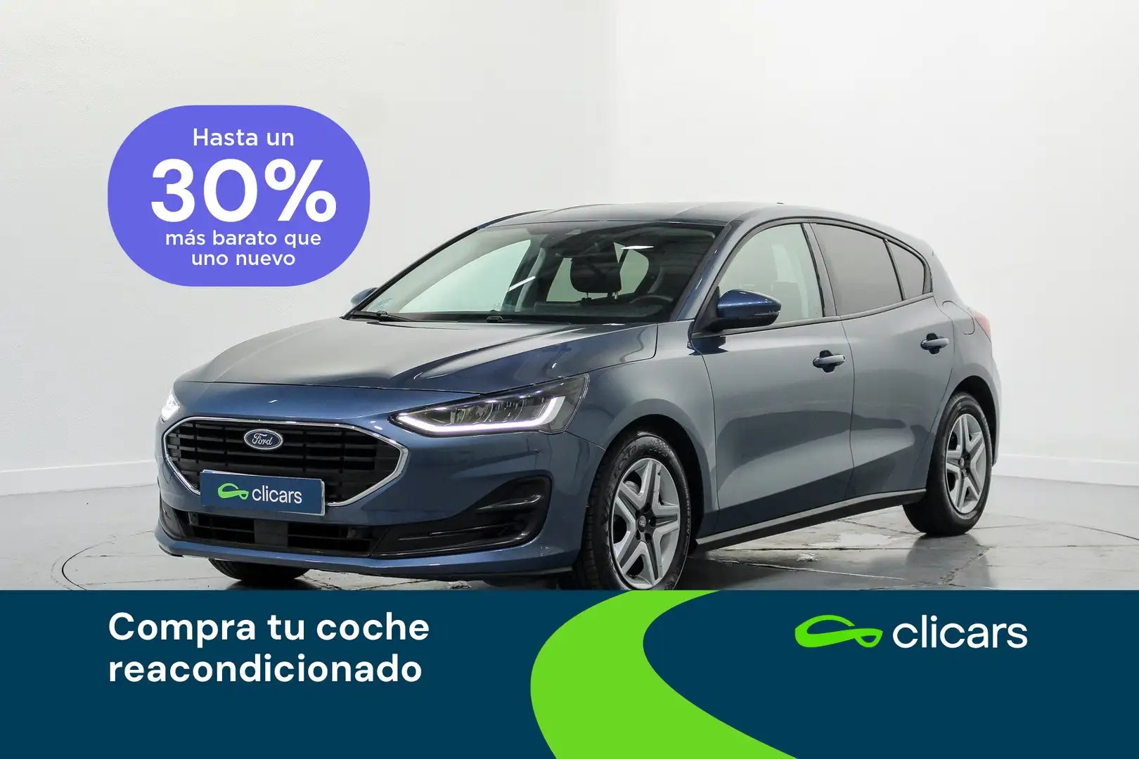 Ford Focus 1.5Ecoblue Trend+ Aut. 120 Blau - 1