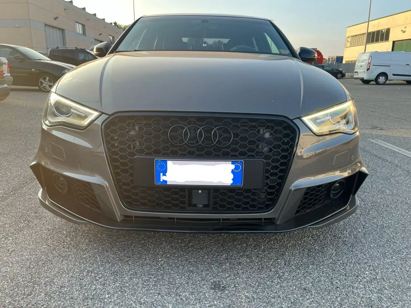 Audi A3 Sedan 2.0 tdi 150cv s-tronic s-line full Marrone - 2