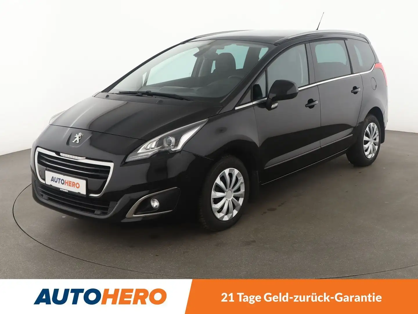 Peugeot 5008 1.6 Blue-HDi Allur Aut.*NAVI*HEAD-UP*BI-XENON*CAM* Nero - 1