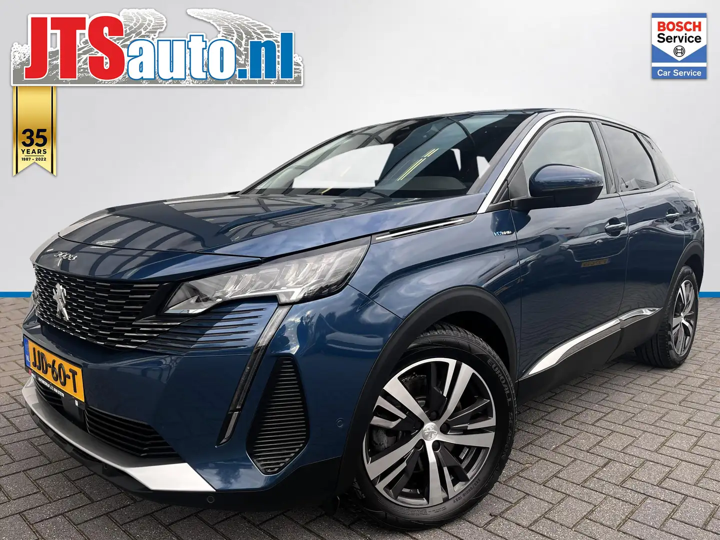Peugeot 3008 1.6 PHEV 225pk Allure, Carplay, Camera, Stoelverwa Blauw - 1