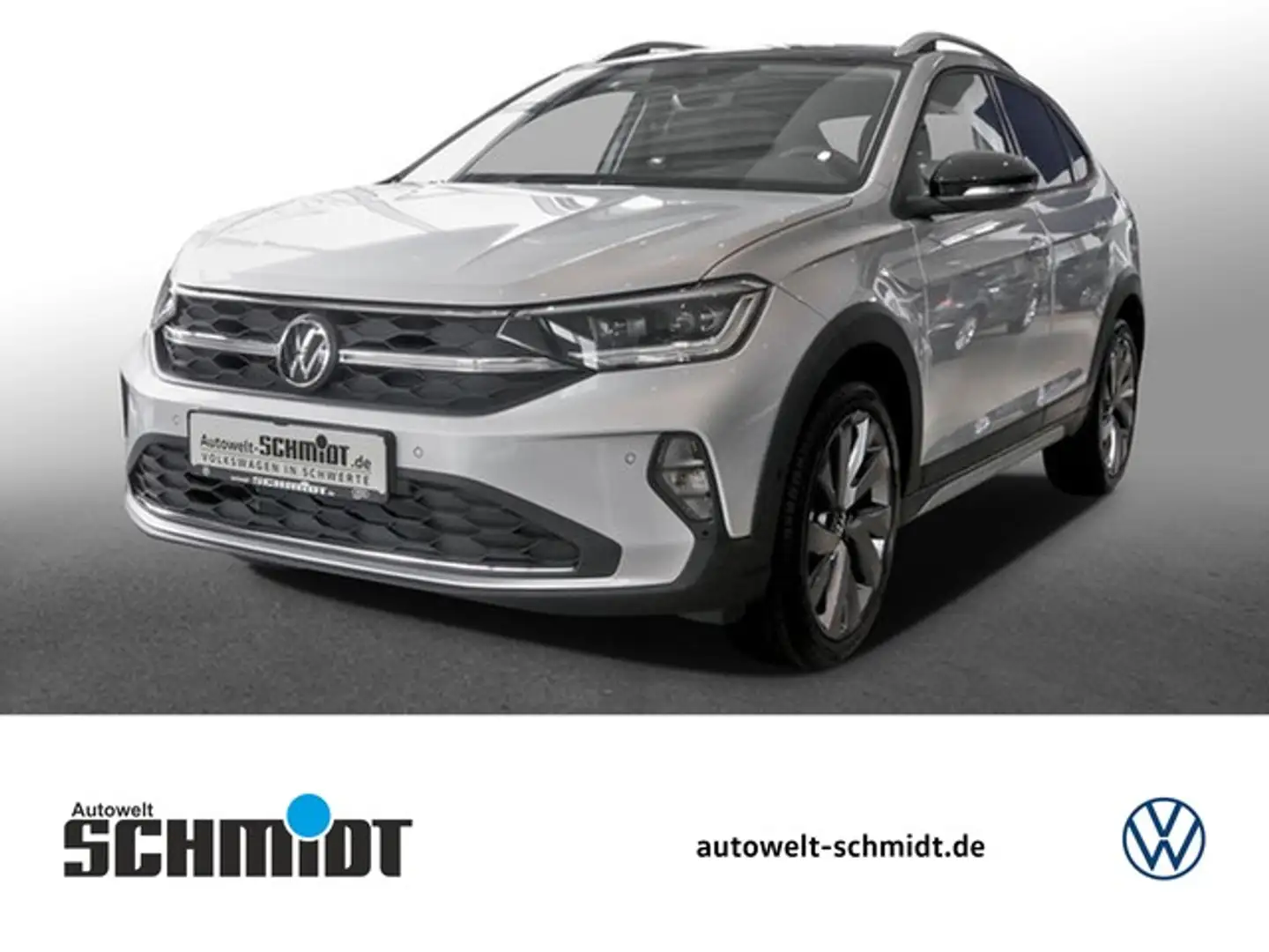 Volkswagen Taigo 1.0 TSI DSG Style ACC LED NAVI KEYLESS Silber - 1